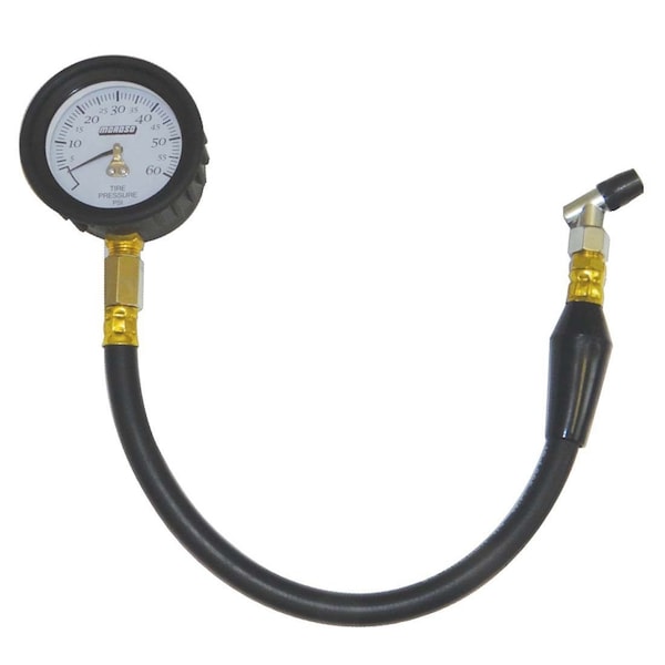 Moroso TIRE PRESSURE GAUGE GARAGE SERIES 0-60 PSI 89594 - main
